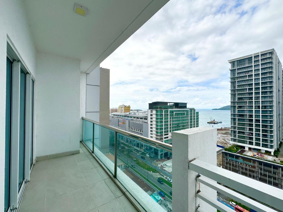 M Centro City Centre @ Gaya Street By Sunset Seaview Vacation Condos كوتا كينابالو المظهر الخارجي الصورة