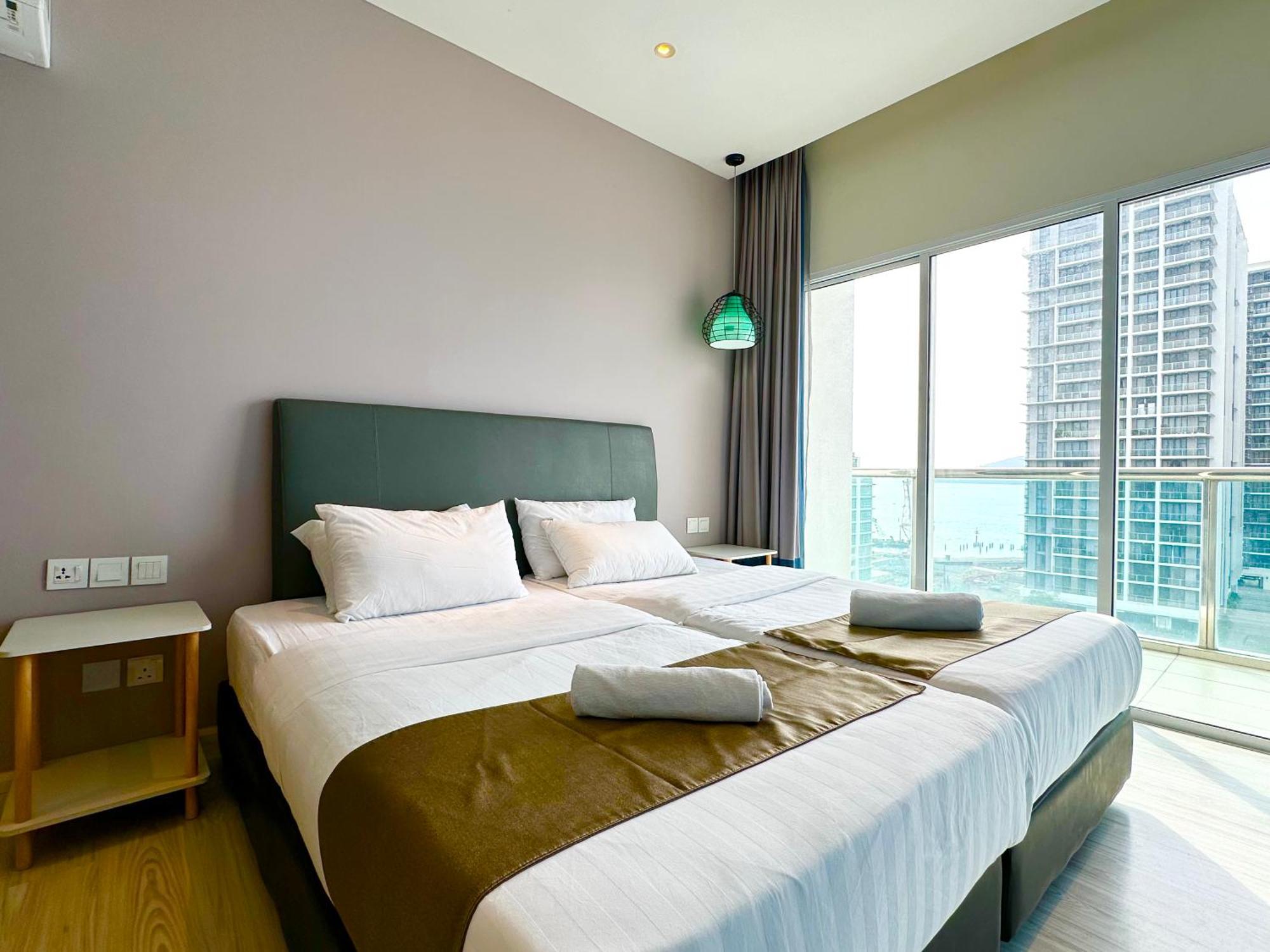M Centro City Centre @ Gaya Street By Sunset Seaview Vacation Condos كوتا كينابالو المظهر الخارجي الصورة
