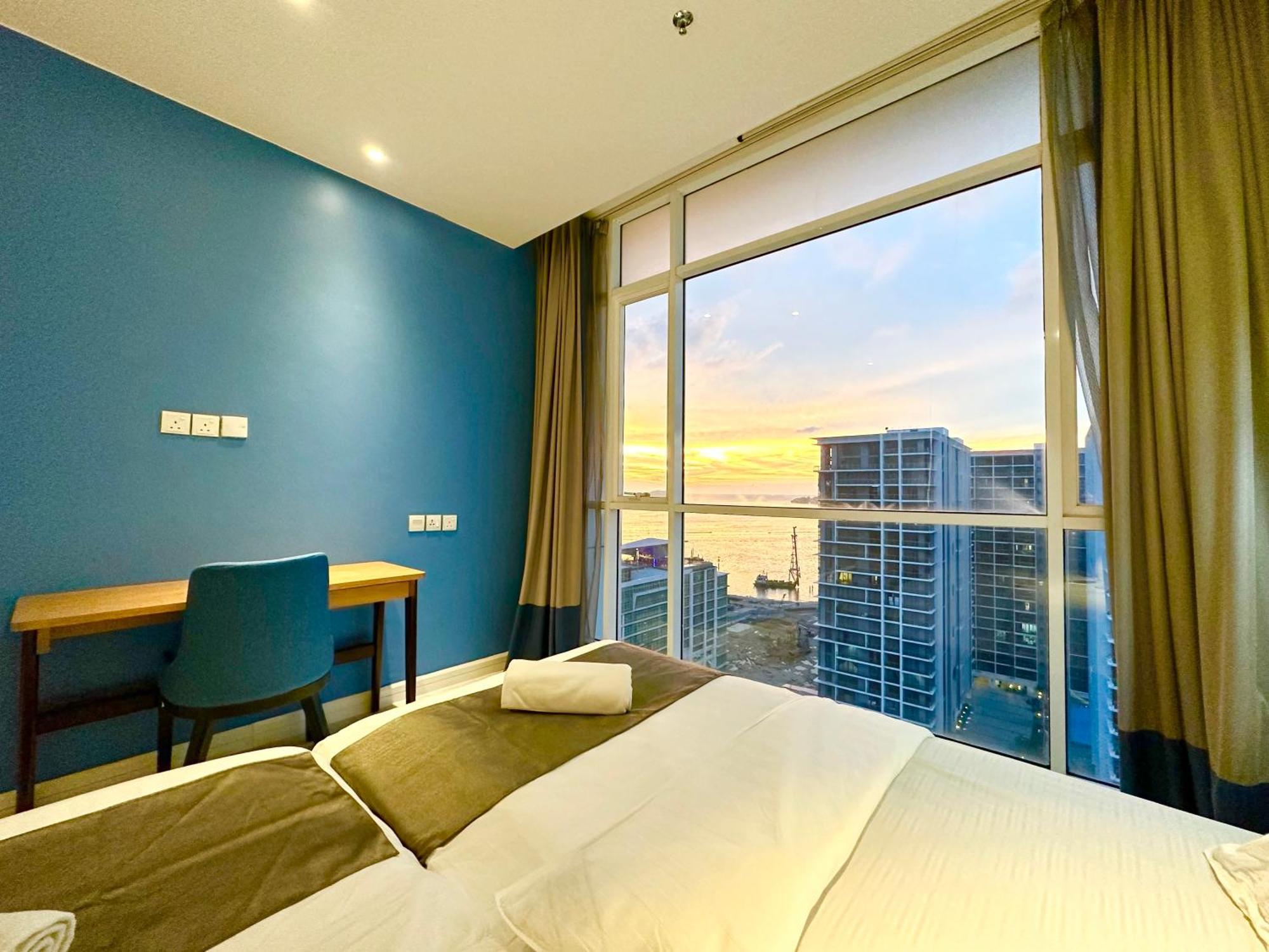 M Centro City Centre @ Gaya Street By Sunset Seaview Vacation Condos كوتا كينابالو المظهر الخارجي الصورة