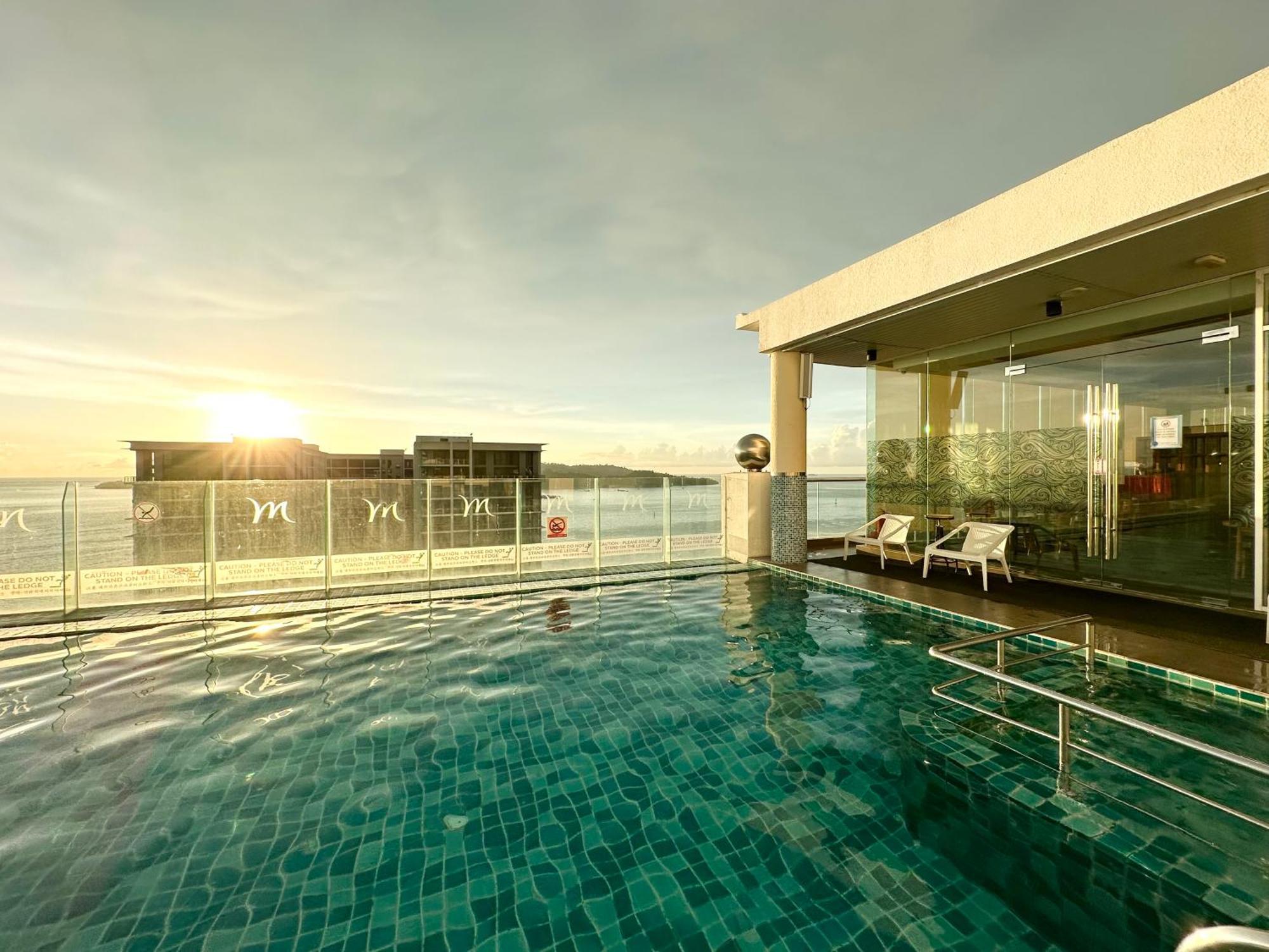 M Centro City Centre @ Gaya Street By Sunset Seaview Vacation Condos كوتا كينابالو المظهر الخارجي الصورة